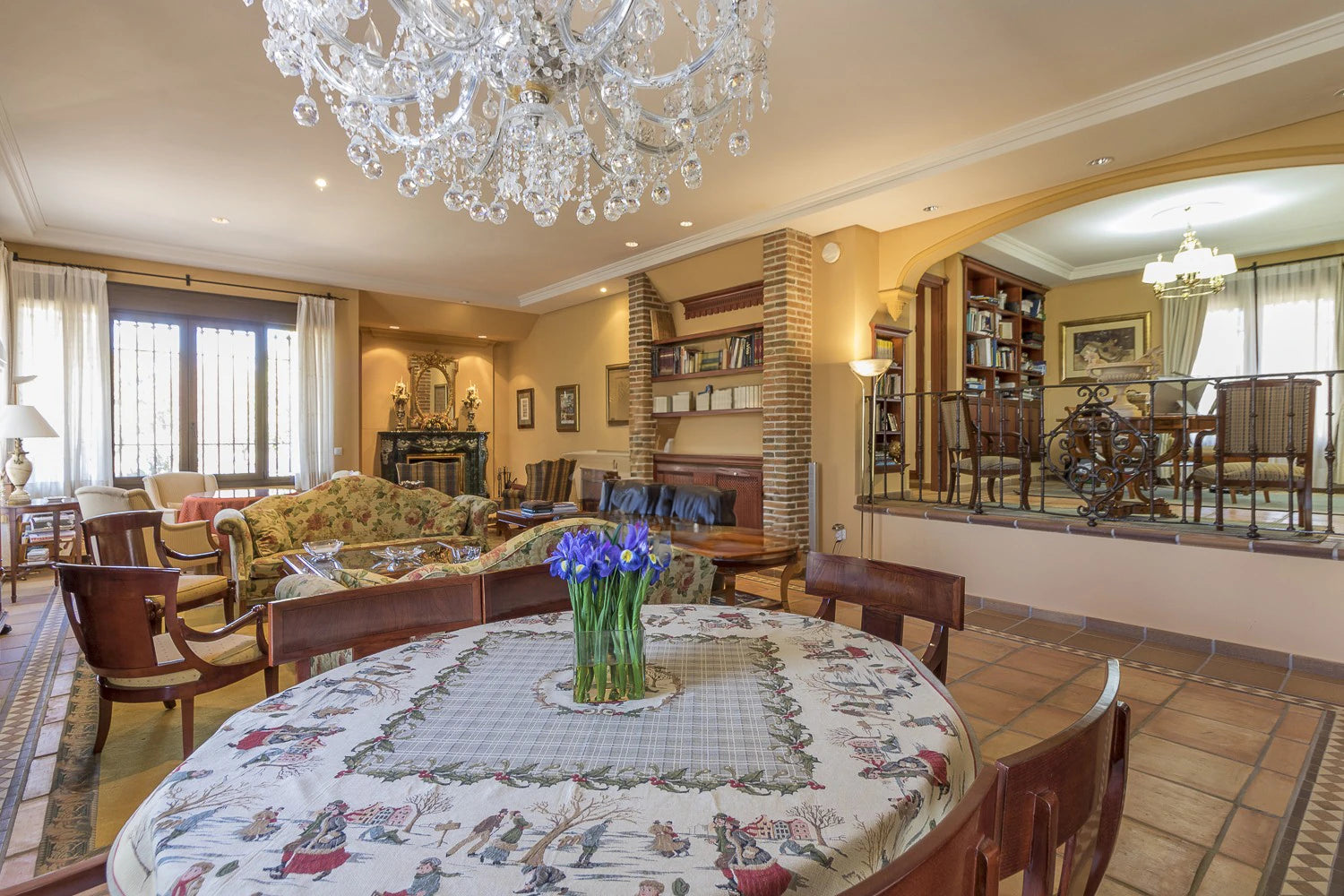 Salón principal de Quinta de Serena